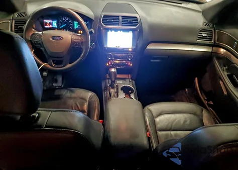 2018 Ford Explorer Xlt z USA, uszkodzony, nr VIN 1FM5K8D89JGA77579